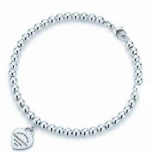 Tiffany & Co. Silver Beaded Bracelet